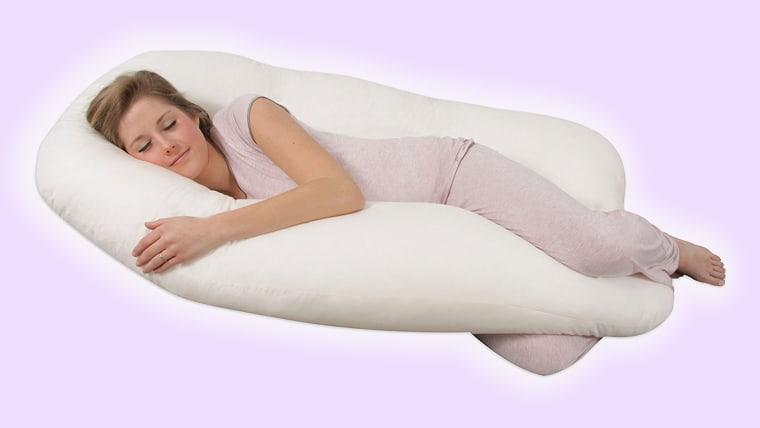 This pillow saved my back during pregnancy