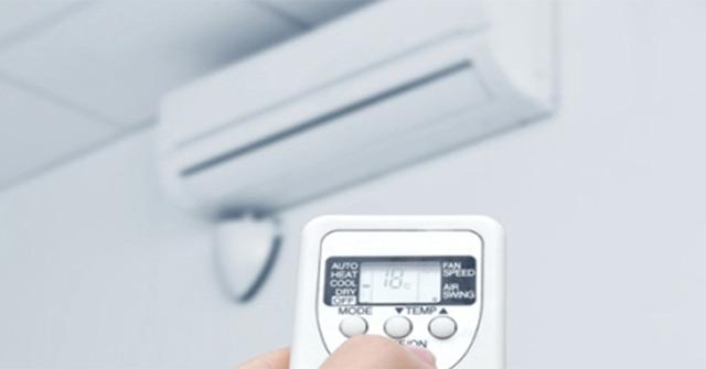 The air conditioner can withstand temperatures above 45 degrees Celsius