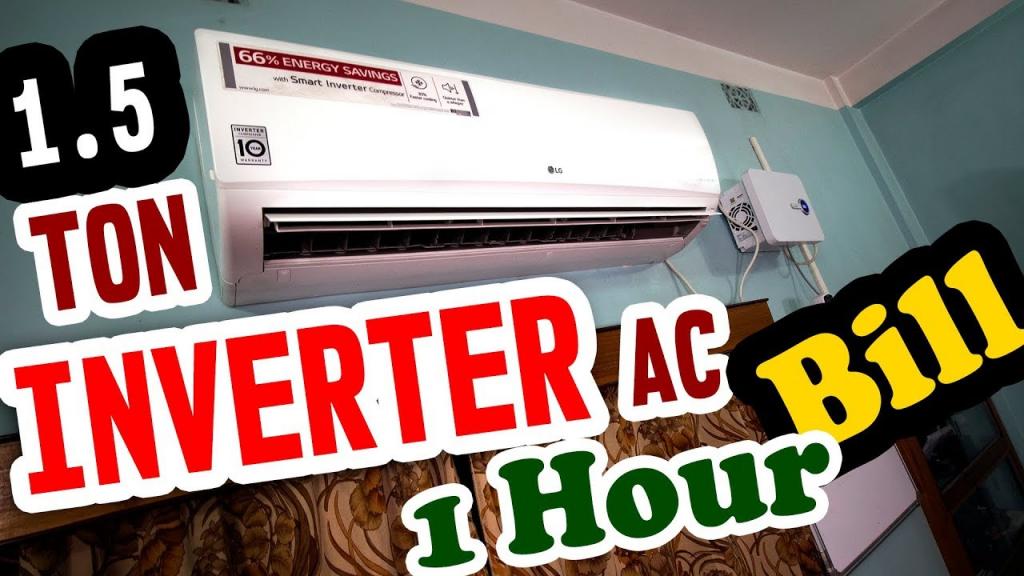 How much electricity consumed by 1.5 TON INVERTER SPLIT AC | AC POWER CONSUMPTION TEST - YouTube
