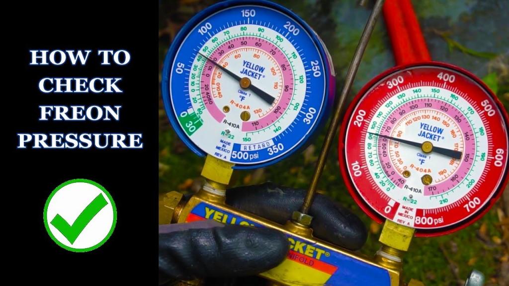 How to Check AC Freon Level - YouTube