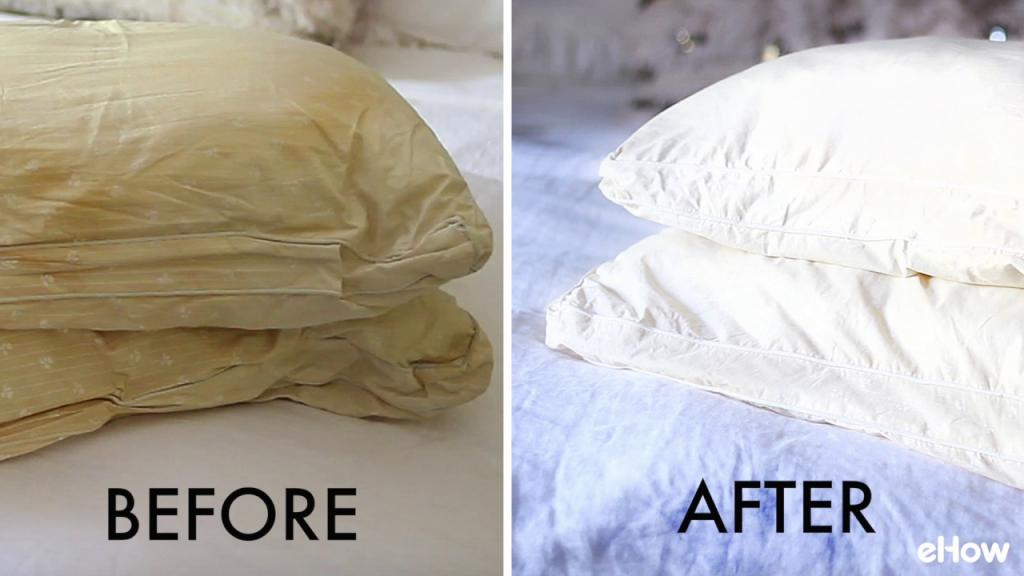 How to Clean Bed Pillows - YouTube