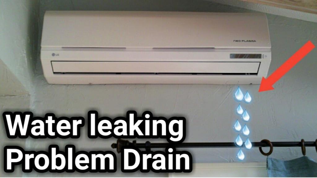 Water leaking in door unit,drain problem solve |Fully4world - YouTube