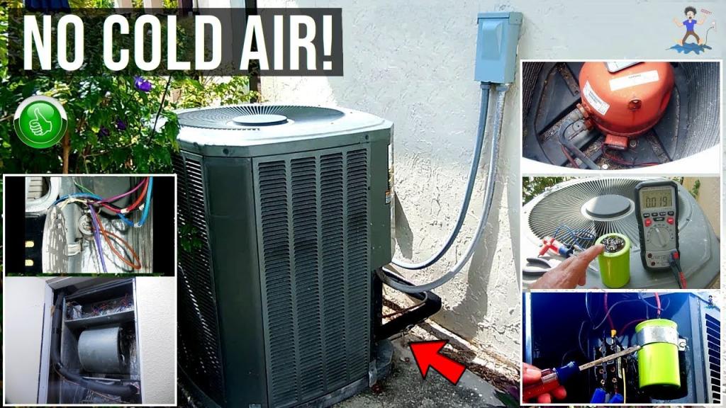 Central A/C Not Blowing Cold Air(Not Cooling) - YouTube