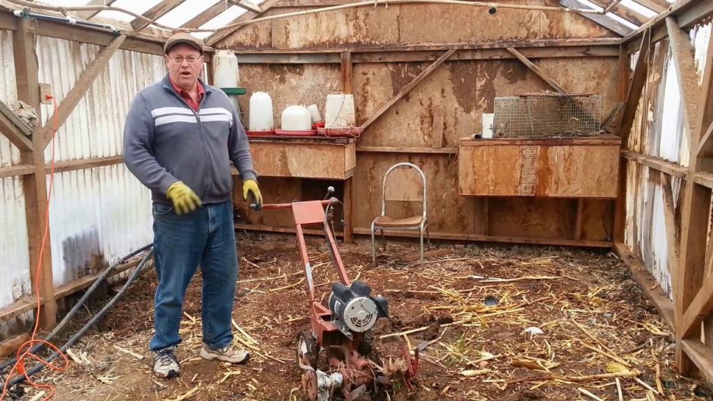 Converting the chicken house to a greenhouse - YouTube