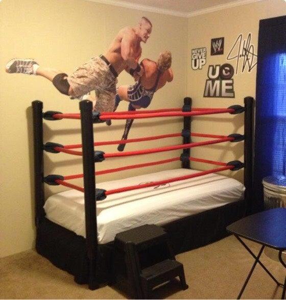 Make a Wrestling Ring Bed : 14 Steps (with Pictures) - Instructables