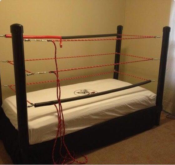 Make a Wrestling Ring Bed : 14 Steps (with Pictures) - Instructables