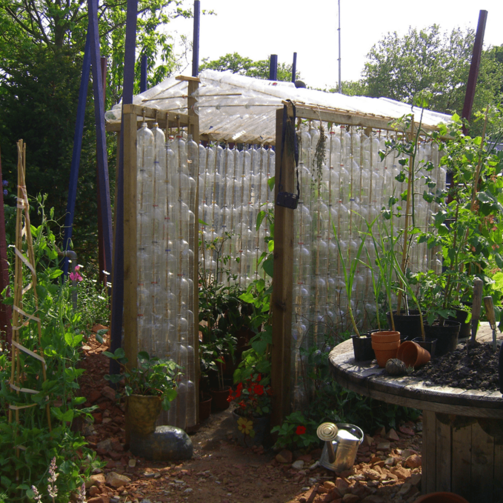 How to Build a Greenhouse Using Plastic Bottles - Dengarden