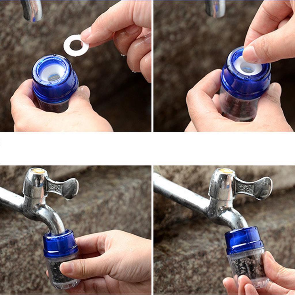 Buy Activated Carbon Charcoal Tap Water Purifier Kitchen Faucet Water Filter at affordable prices — free shipping, real reviews with photos — Joom