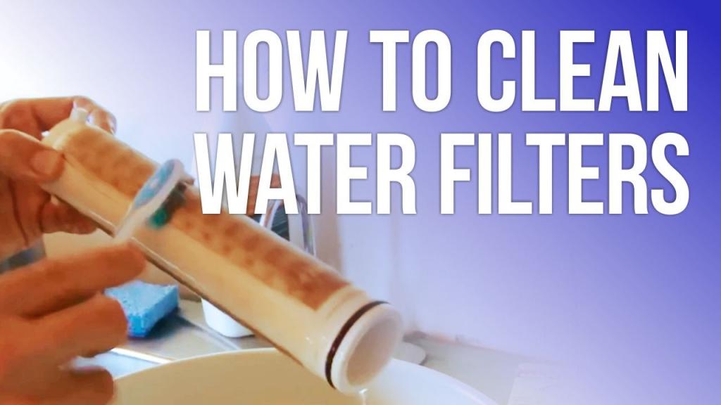 How to Clean the Water Filters in an Earthship - YouTube