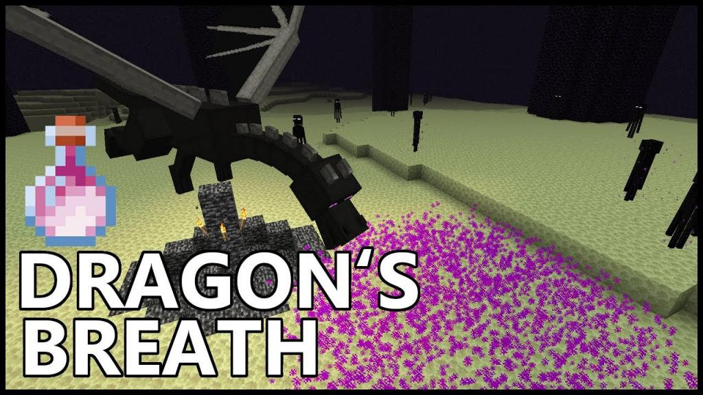 How To Get DRAGON'S BREATH In Minecraft - YouTube