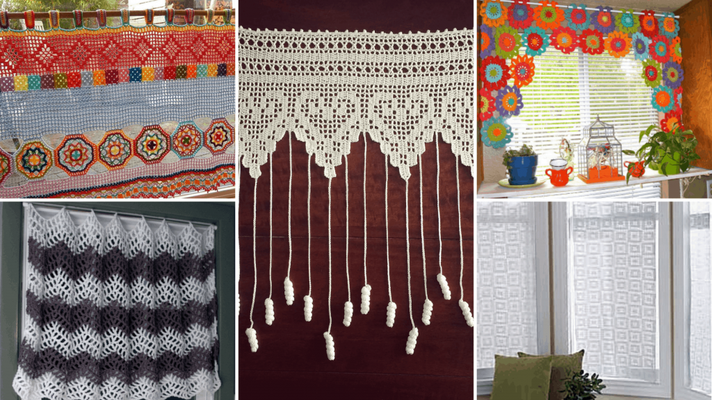 Easy Crochet Curtain Patterns - EasyCrochet.com