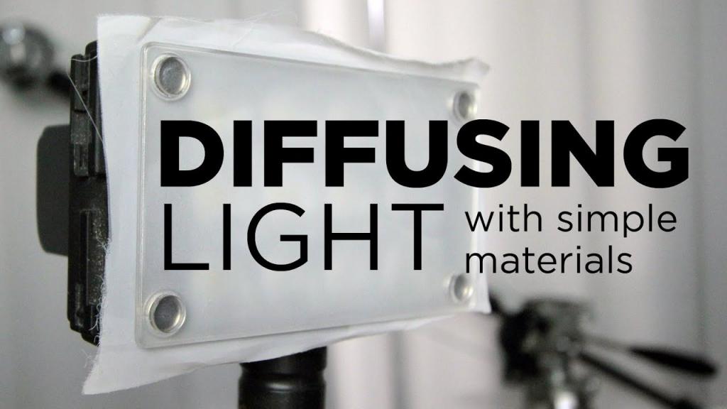 Diffusing lights with simple materials by Chung Dha - YouTube