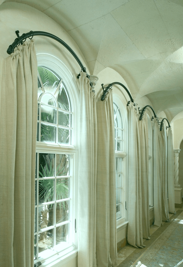 The Best Curtains for Arched Windows - Dengarden