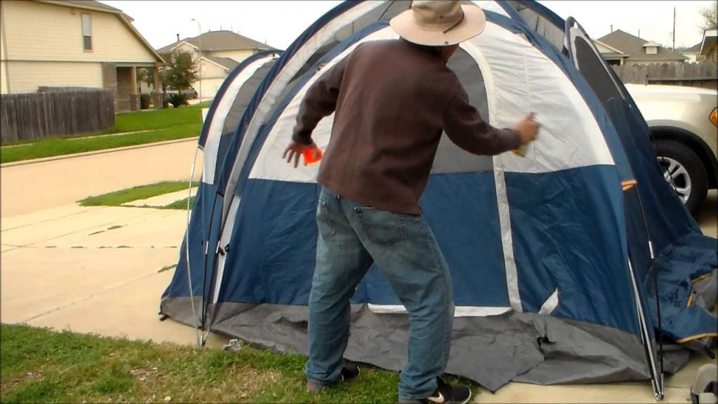 HOW TO WATERPROOF YOUR TENT - YouTube