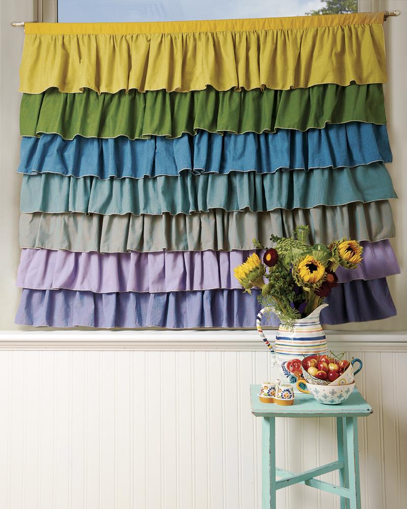 How to Sew Ruffled Curtains - Threads