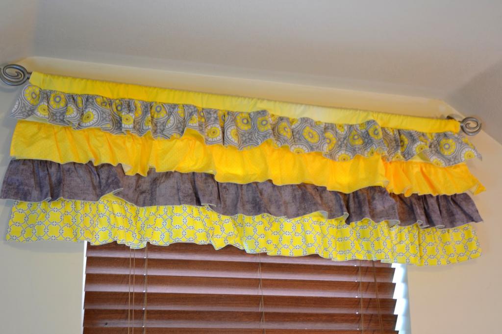How to Sew Ruffle Valances on A Vision to Remember | A Vision to Remember All Things Handmade Blog: How to Sew Ruffle Valances on A Vision to Remember