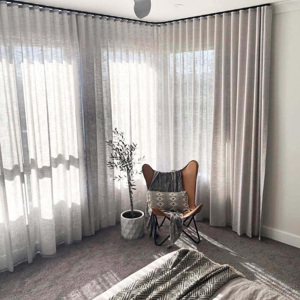 How to Make Sheer Curtains More Private | ValidHouse