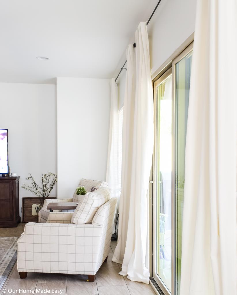 Easy No-Fail DIY Curtains Tutorial | Our Home Made Easy