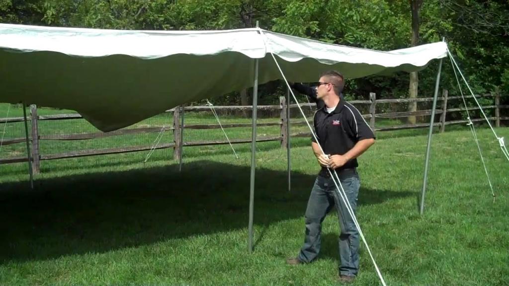 One Stop Rental: How To Stake, Set Up & Take Down A Tent - YouTube