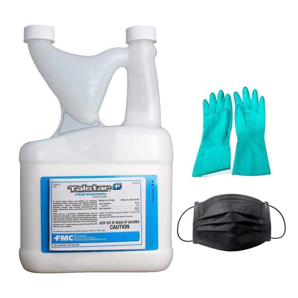 Talstar Professional Insecticide Pest Control 3/4 Gallon for Bed Bugs, Cockroaches, Termites, Wasps, Scorpions, Spiders, Mosquitoes, etc (Bundled with Pearsons Protective Kit): Buy Online in Tunisia at desertcart