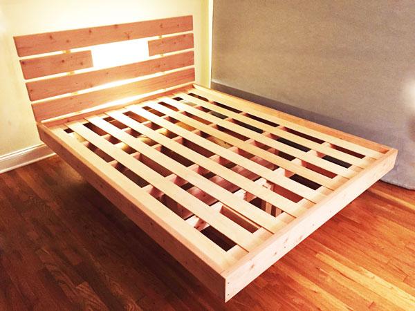 DIY Floating Bed | HowToSpecialist - How to Build, Step by Step DIY Plans