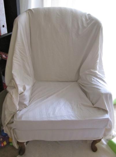 How to Cover a Recliner with a Sheet - Krostrade