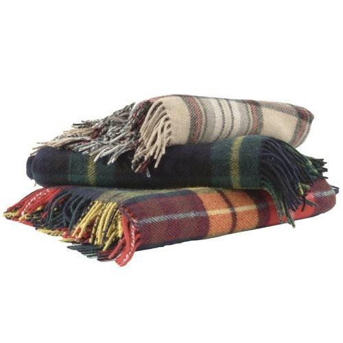 Woolen Assorted Checks Tartan pure wool blanket, Size: 135*215 Cms, Rs 455/piece | ID: 10587958197