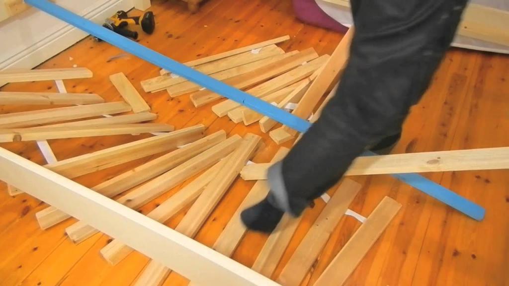 How to repair broken bed easy - YouTube
