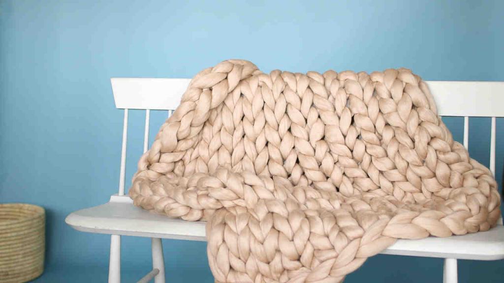 Arm-Knit Blanket | Martha Stewart