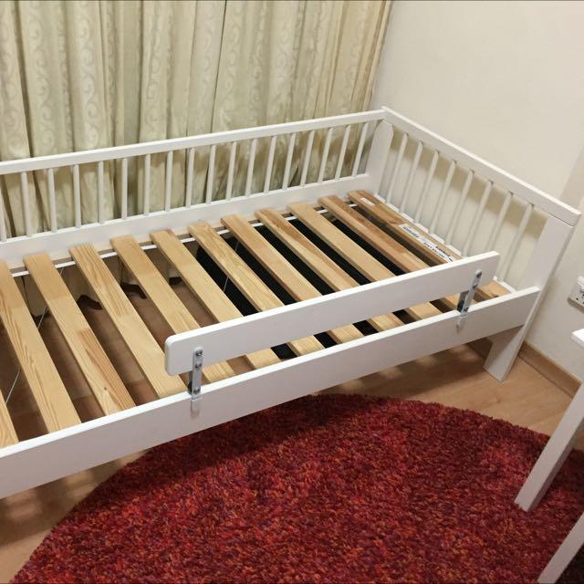 IKEA Child Bed Sultan Lade Junior Bed, Furniture & Home Living, Furniture, Bed Frames & Mattresses on Carousell