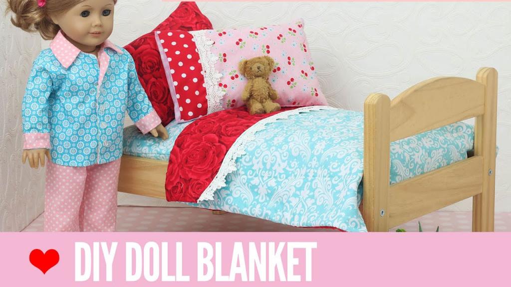 Doll Blanket Pattern for 18 inch Dolls - Easy for Beginners - YouTube