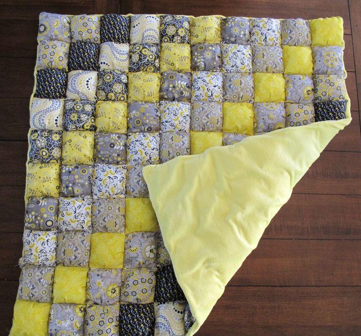 Puffy Quilts | Puff quilt tutorial, Puff quilt, Quilts
