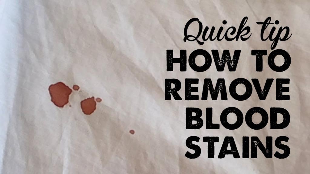How To Remove Old Blood Stains Outlet, 54% OFF | www.ingeniovirtual.com