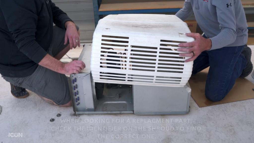 Training Series - Replacing an RV Air Conditioning Shroud - YouTube