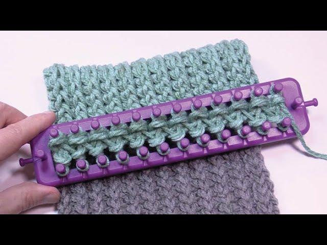 Loom Knit: Cast Off - No Stretch Version | BEGINNER | The Crochet Crowd - YouTube