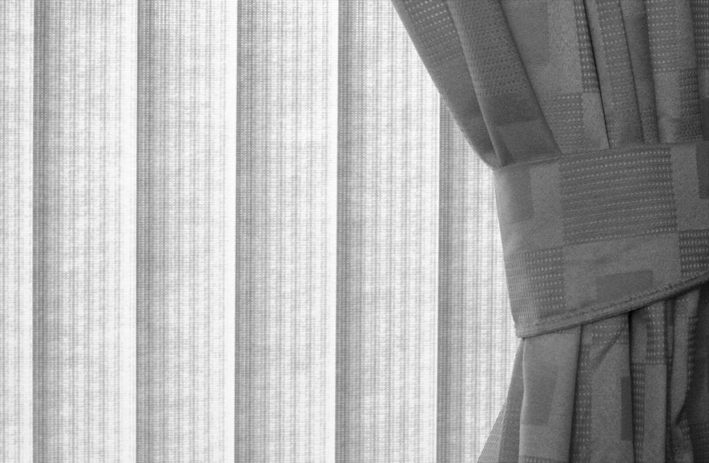 Hanging Curtains Over Vertical Blinds | ThriftyFun