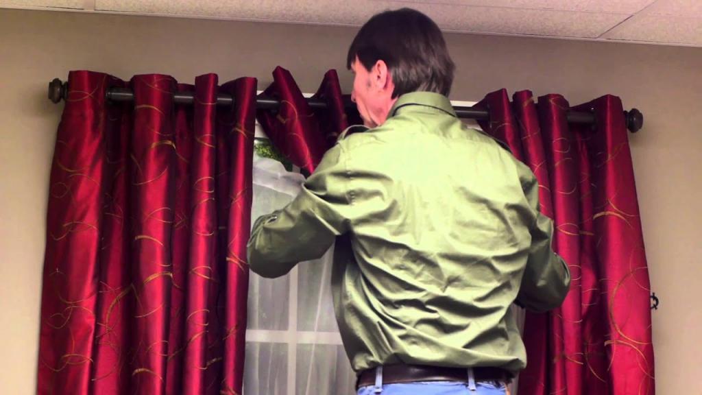 How to Layer a Curtain With a Sheer Curtain : Curtains & Window Decor -  YouTube