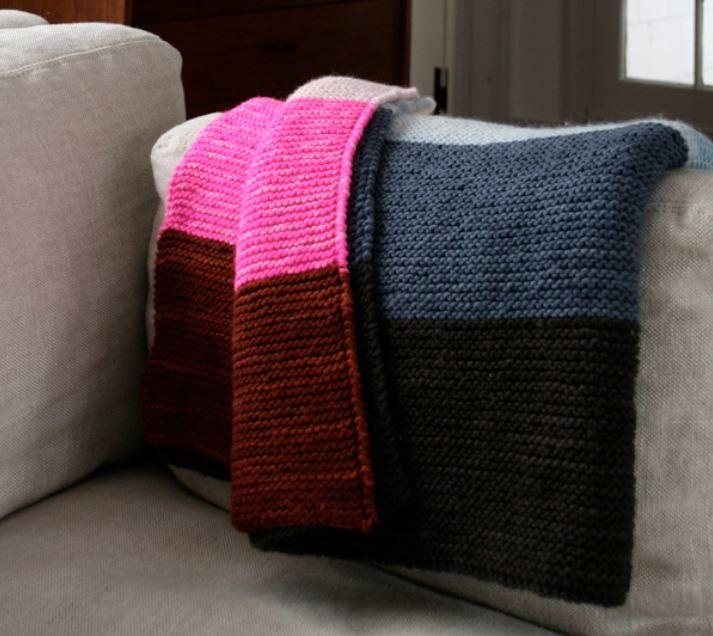 Super Easy Lap Blanket | AllFreeKnitting.com
