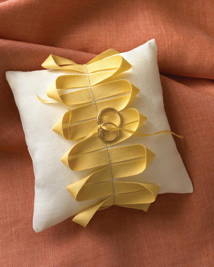 Ring Bearer Pillow Ideas You Can Make on Your Own | Martha Stewart