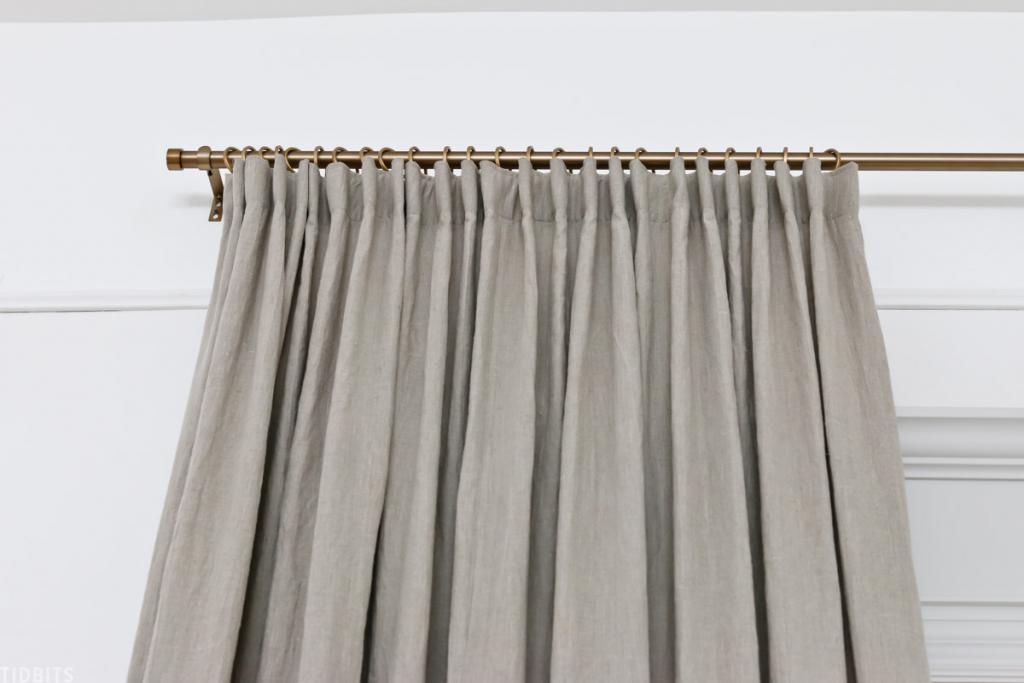 How to Make Pinch Pleat Curtains | TIDBITS by Cami