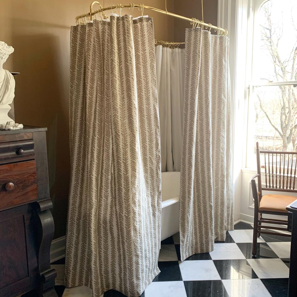 DIY Custom Full Length Shower Curtain | fabric.com Blog