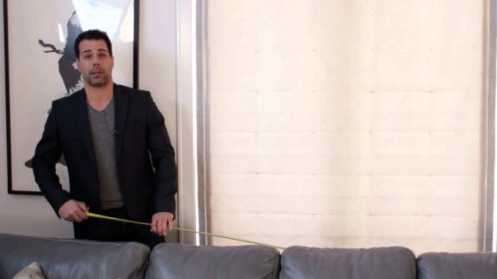 How Do I Measure a Sofa for a Slip Cover? : Couches & Living Room Design - YouTube