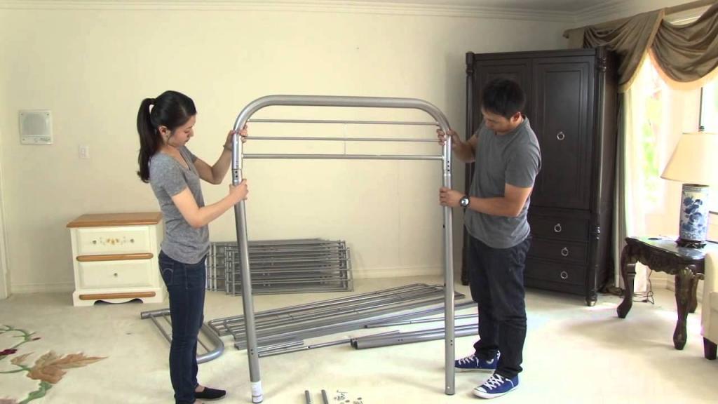 Assembly video metal bunkbed Twin/twin and Twin Futon - YouTube