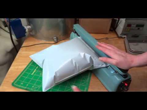 How to Make Your Own Air Pillows for Shipping - YouTube