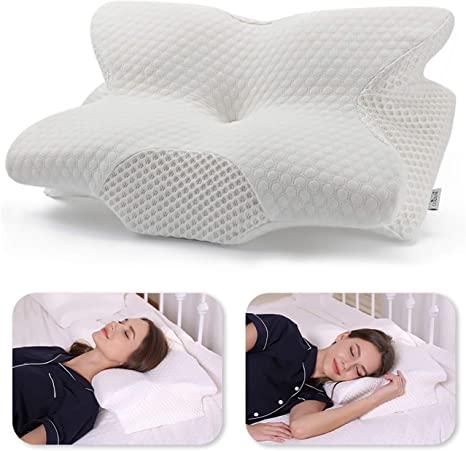 Amazon.com: Coisum Back Sleeper Cervical Pillow - Memory Foam Pillow for Neck and Shoulder Pain Relief - Orthopedic Contour Ergonomic Pillow for Neck Support : Health & Household