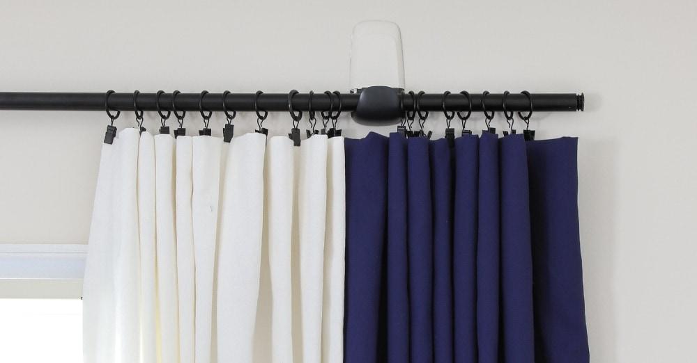 How to Hang Curtains On Rings (With Perfect Results!) - The Homes I Have Made