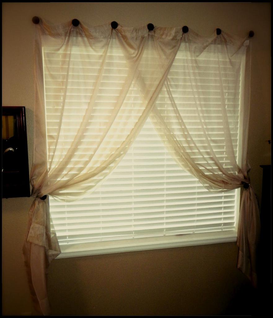 Life Unexpected: How To Hang a Curtain Without A Rod | Curtains without rods, Curtains, Hanging curtains