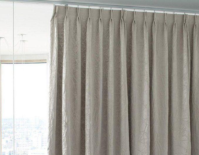 How to Hang Pinch Pleat Curtains | Custom drapes, Curtains, Drapes curtains