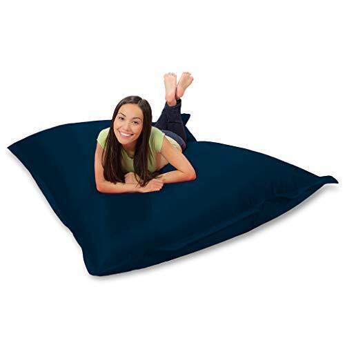 HUGE Bean Bag Pillow for Playing Video Games & Watching TV Navy for sale online | eBay