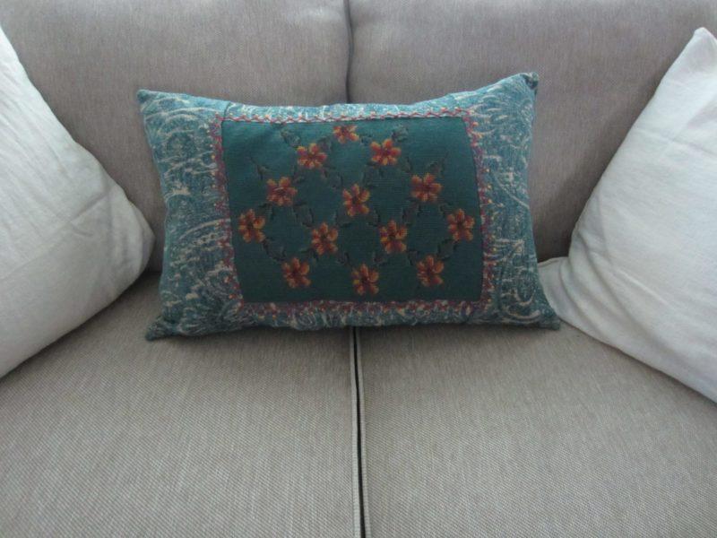 Finishing a Needlepoint Pillow - Create Whimsy